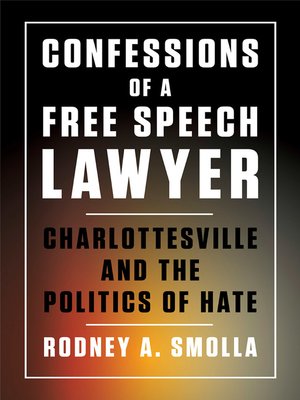 cover image of Confessions of a Free Speech Lawyer